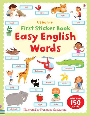 EASY ENGLISH WORDS: FIRST STICKER BOOK
