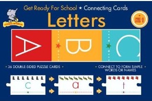 GET READY FOR SCHOOL PUZZLE CARDS: LETTERS