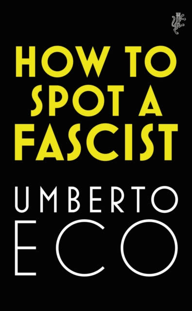 HOW TO SPOT A FASCIST